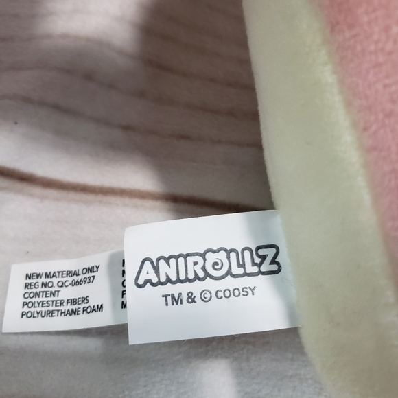 Anirollz Kittiroll Pink Cream Cat Plush Stuffed Toy Squish Coosy 5 Inch 2021 - Picture 6 of 9